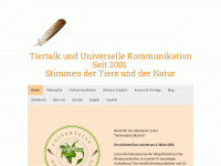 tiertalk.ch Webseite Vorschau