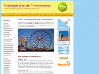 fruehlingsfest-theresienwiese.de Webseite Vorschau