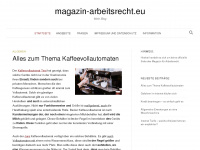 magazin-arbeitsrecht.eu Webseite Vorschau
