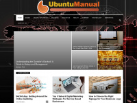 ubuntumanual.org Webseite Vorschau