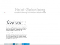 hotel-gutenberg.de Webseite Vorschau