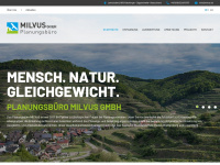 milvus.de Webseite Vorschau