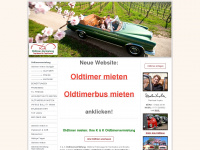 oldtimervermietung-events.de Webseite Vorschau