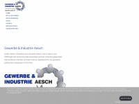 gewerbe-aesch.ch Webseite Vorschau