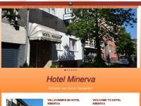 minerva-hotel.de Webseite Vorschau