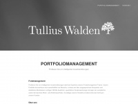 tullius-walden.com Webseite Vorschau