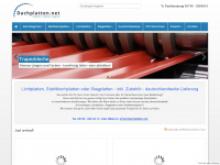 dachplatten.net Webseite Vorschau