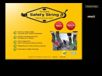 safety-string.de Webseite Vorschau