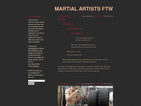 martialartistsftw.tumblr.com Webseite Vorschau