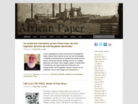 africanpaper.com Webseite Vorschau