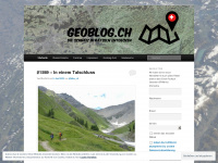 geoblog.ch Webseite Vorschau