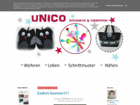 unico-einzigartigfarbenfroh.blogspot.com Webseite Vorschau