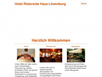 haus-loewenburg-monreal.de Webseite Vorschau