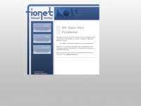 fionet.com Webseite Vorschau