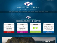 lofoten-fishing.de Webseite Vorschau