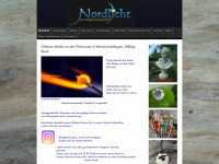 nordlicht-glasperlen.de Webseite Vorschau