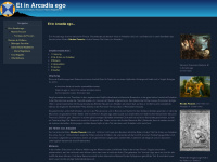 arcadia-ego.de Webseite Vorschau