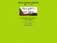nicis-online-galerie.de Webseite Vorschau