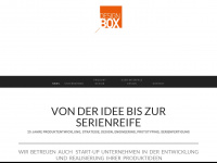 design-box.de Webseite Vorschau