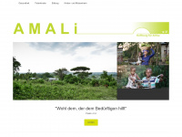amali-ev.de Webseite Vorschau