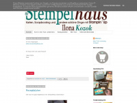 stempelhaus.blogspot.com Webseite Vorschau