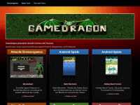 gamedragon.de Webseite Vorschau