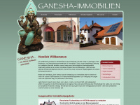 ganesha-immobilien.de Webseite Vorschau
