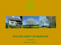 ganty.ch Webseite Vorschau