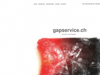 gapservice.ch Webseite Vorschau