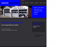 garage-bachmann.ch Webseite Vorschau