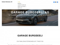 garage-burgseeli.ch Webseite Vorschau