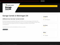 garage-cartek.ch Webseite Vorschau