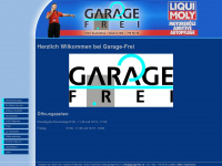 garage-frei.ch Webseite Vorschau