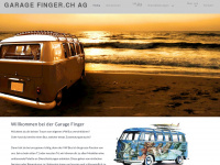 garage-finger.ch Webseite Vorschau