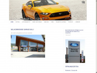 garage-galli.ch Webseite Vorschau