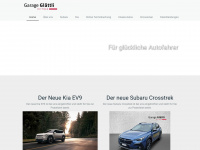 garage-glaettli.ch Webseite Vorschau