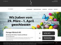 garage-haertsch.ch Webseite Vorschau