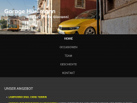 garage-huerlimann.ch Webseite Vorschau