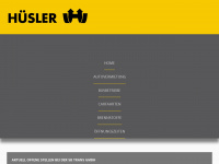 garage-huesler.ch Webseite Vorschau