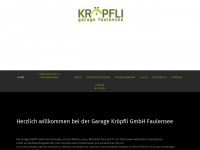 garage-kroepfli.ch Webseite Vorschau