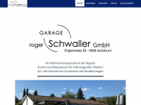 garage-schwaller.ch Webseite Vorschau