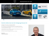 garagebossert.ch Webseite Vorschau