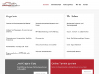 garagejovi.ch Webseite Vorschau