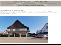 garagegrauer.ch Webseite Vorschau