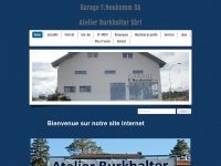 garageneukomm.ch Webseite Vorschau