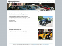 garagesimmen.ch Webseite Vorschau