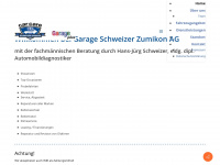 garageschweizer.ch Webseite Vorschau