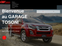 garagetosoni.ch Webseite Vorschau
