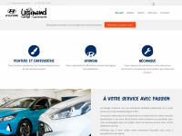 garagevisinand.ch Webseite Vorschau