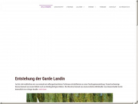 garde-landin.de Webseite Vorschau